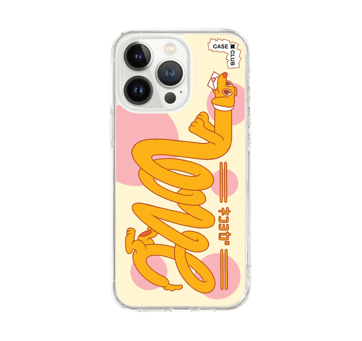 เคสใส iphone 14 pro max ฮอทด็อกตัวยาวแสนซน